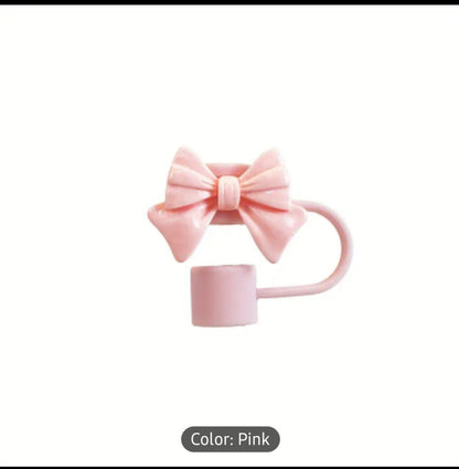 Cute Bow Straw Cap Cover (10mm)
